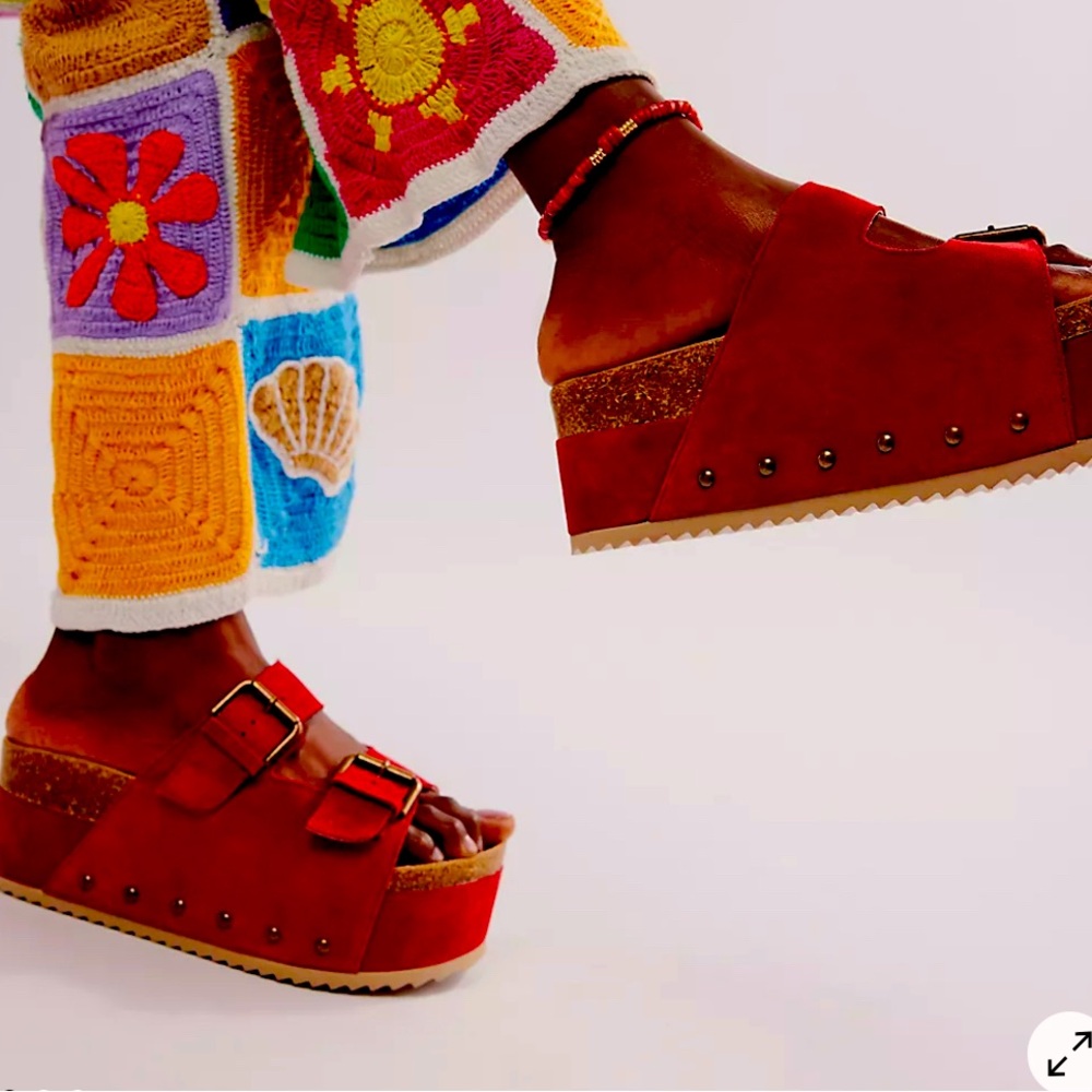 Platform Sandals.